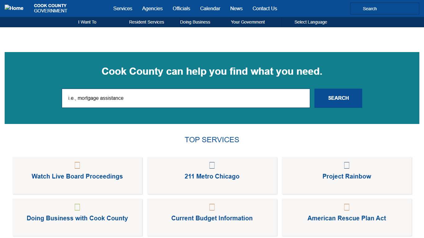 Cook County Government, Illinois | Cook County